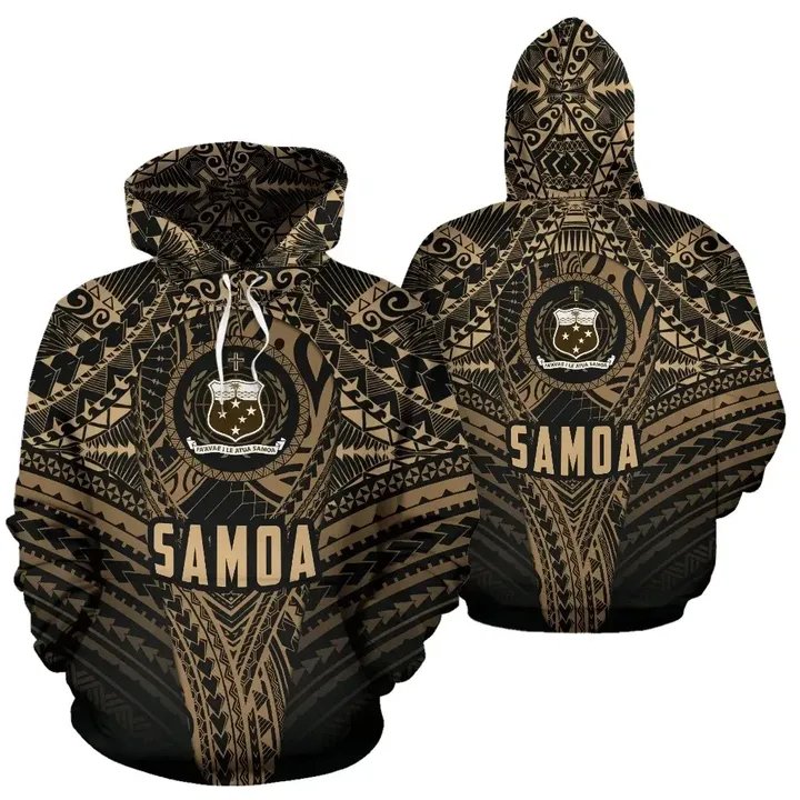 Fashion Polynesian Shark Pattern Men's Hoodies & Sweatshirt Samoa Hoodie Wholesaling Logo Full Plate Printing Hoodie Unisex