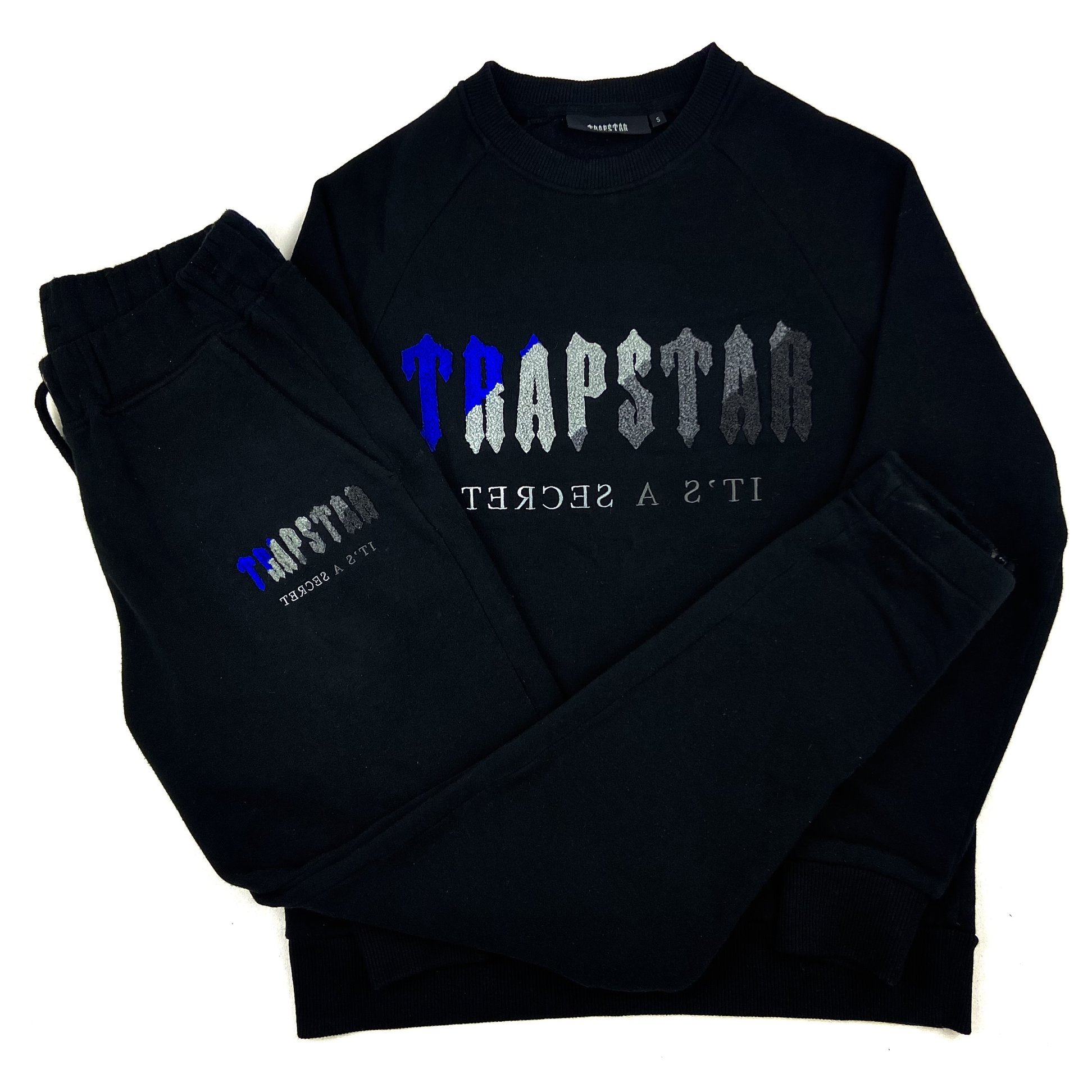 High Quality Men's 100% Cotton Multi Chenille Hoodie Sets Stylish Plain Design with Custom Chenille Patch Oversized Tracksuit