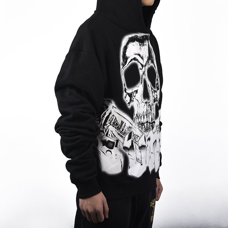 Latest Models Plus Size No Strings Hoodies Fashion Printed Custom Size Men's Hoodies Sweatshirts