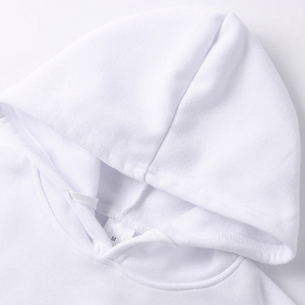 Plain Fleece Hoodies Custom Logo Cheap Bulk White Hoodies Men Wholesale Knitted Pullover Hoodies For Men Sudaderas Con Capucha