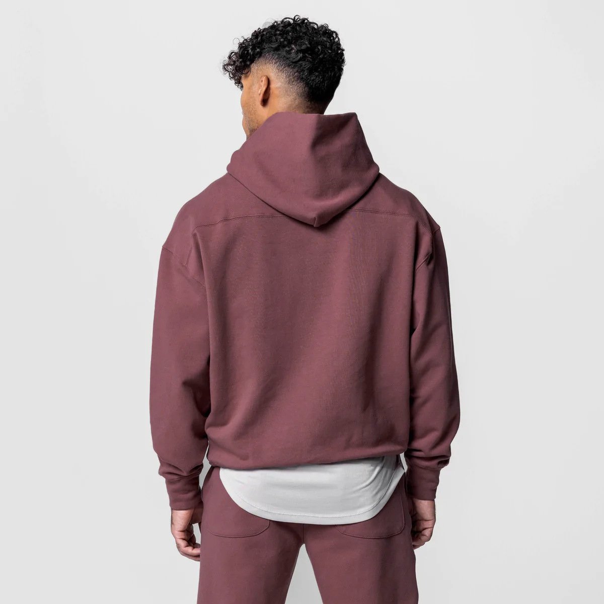 Custom Logo Tracksuit for Men Oversized Hoodie Cotton Sweatsuit Men's Jogging Sweat Suits Two pieces Pants Set