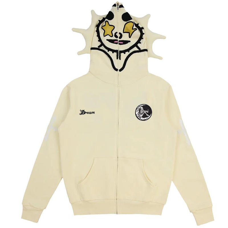 OEM Custom high-quality full zip sports hoodie men's 100 cotton weight men's hoodie custom