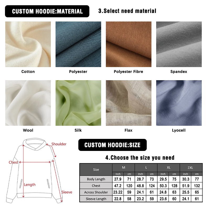 Custom Plain Hoodies Gym Heavyweight Pullover Blank Oversized Cotton Hoodies Sweatshirts Men Hoodies Streetwear For Men