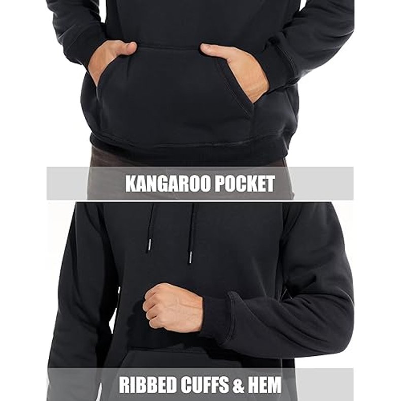 Custom Plain Hoodies Gym Heavyweight Pullover Blank Oversized Cotton Hoodies Sweatshirts Men Hoodies Streetwear For Men