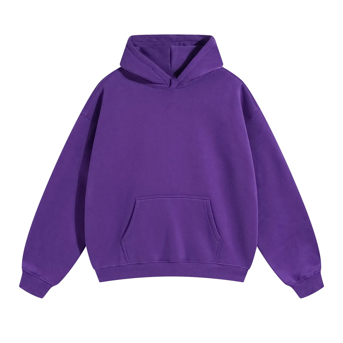 Custom 100% Cotton Blank Thick Fleece Heavy Weight Oversized Custom Print Logo Men's Hoodies & Sweatshirts