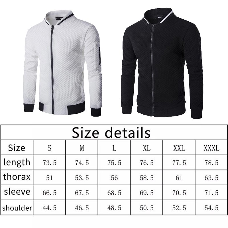 custom high quality Polyester zipper sport relaxation coat wholesale plus size men's jackets winter jacket for men