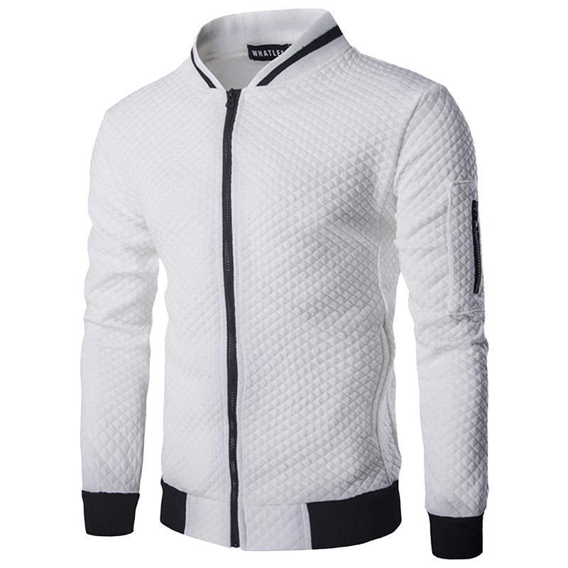 custom high quality Polyester zipper sport relaxation coat wholesale plus size men's jackets winter jacket for men