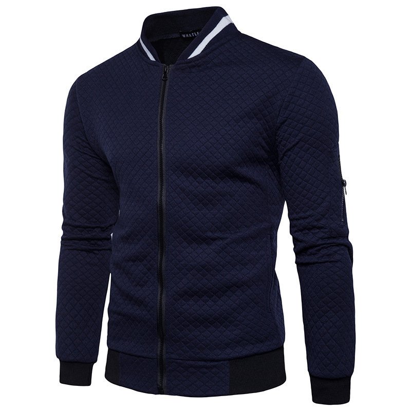 custom high quality Polyester zipper sport relaxation coat wholesale plus size men's jackets winter jacket for men