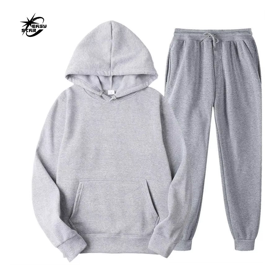 Wholesale Custom Embroidery Tracksuits For Men Slim Fit 100% Cotton Cargo Sweat men's hoodies & sweatshirts stock