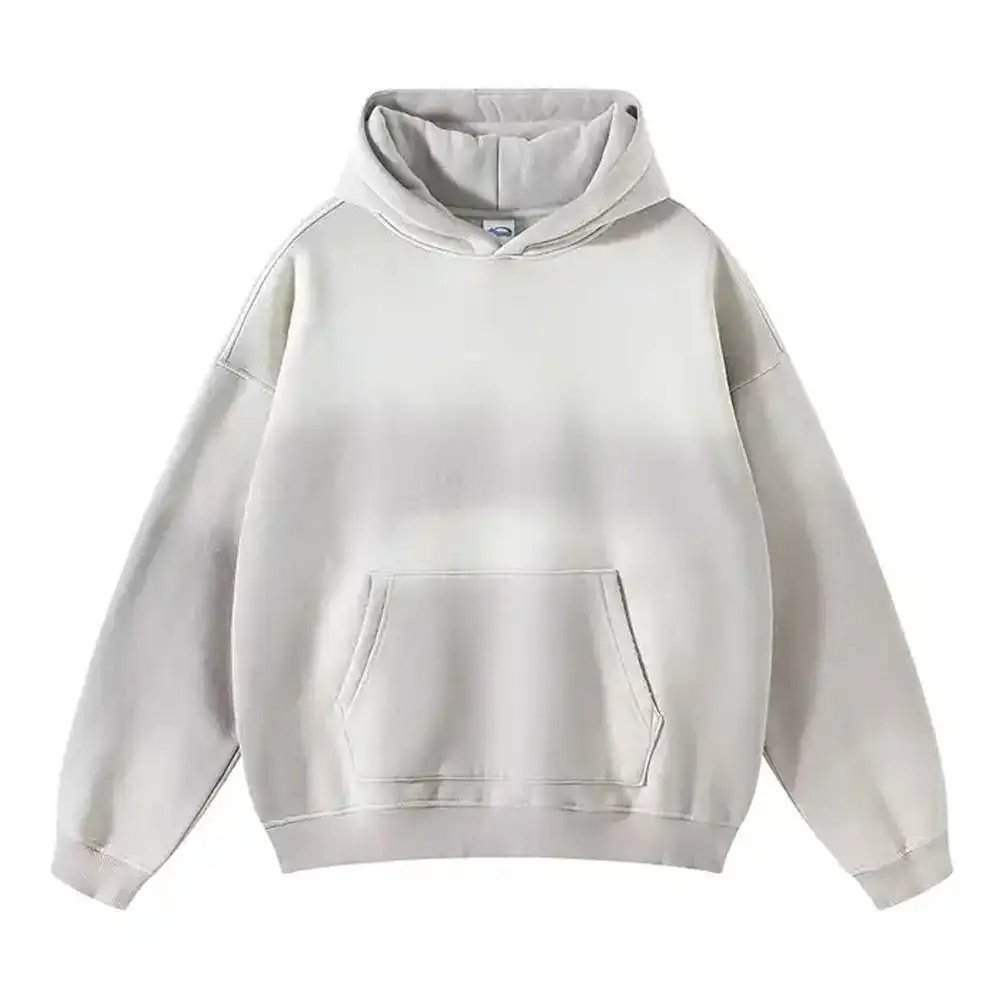 High Quality sand wash hoodie Fashion Blank Oversize Hoodie Men Clothes Custom Logo Breathable Men's Hoodies