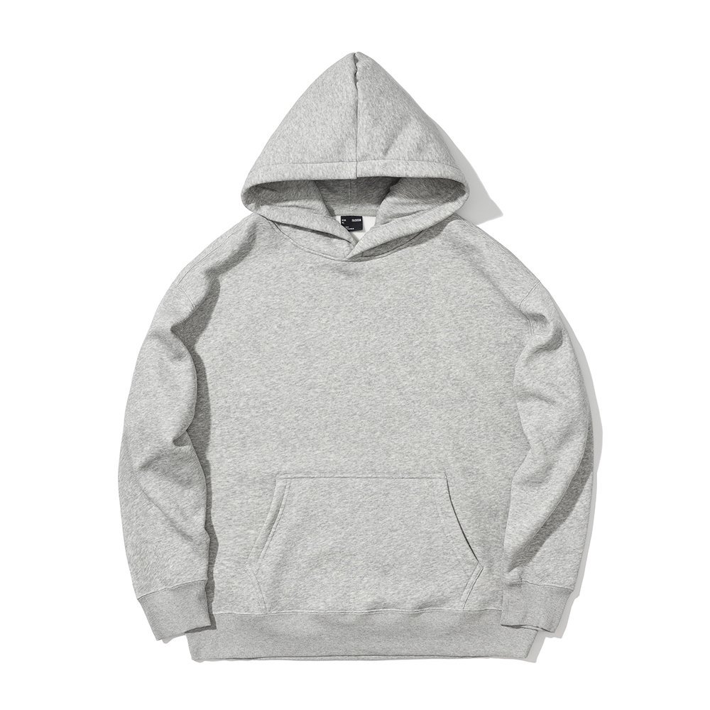 Custom Logo Printed Mens Gym Cotton Polyester Blend Fleece Zip Up Winter hoodie cotton hoodies