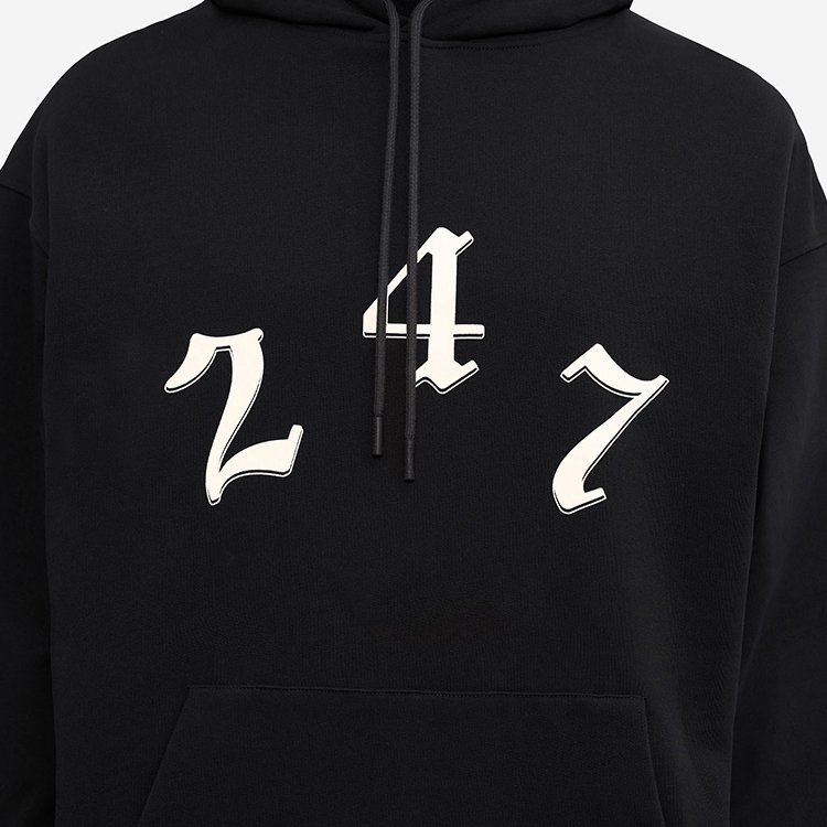Factory Price Black Vintage French Terry Hoodie 460 Gsm Cotton Heavyweight Oversized Hoodies Unisex High Quality Anti-Shrink