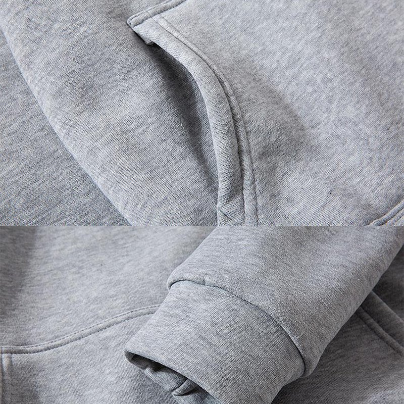 Hot selling US warehouse embroidered crew neck sweatshirt sublimation blanks custom logo blank crewneck men's hoodies