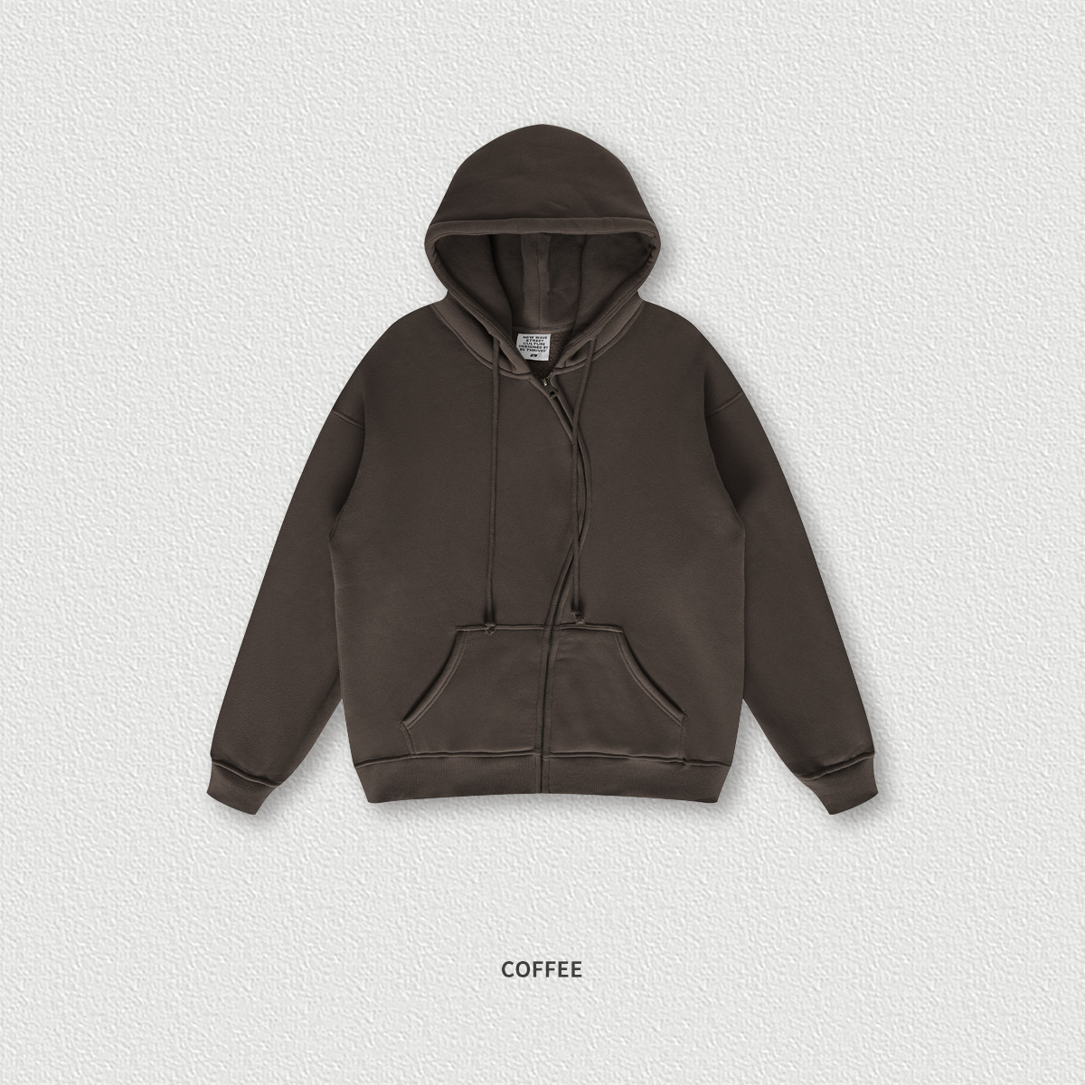 custom high quality heavyweight oversized streetwear fleece Men's Hoodies & Sweatshirts plain full zip up hoodie man unisex