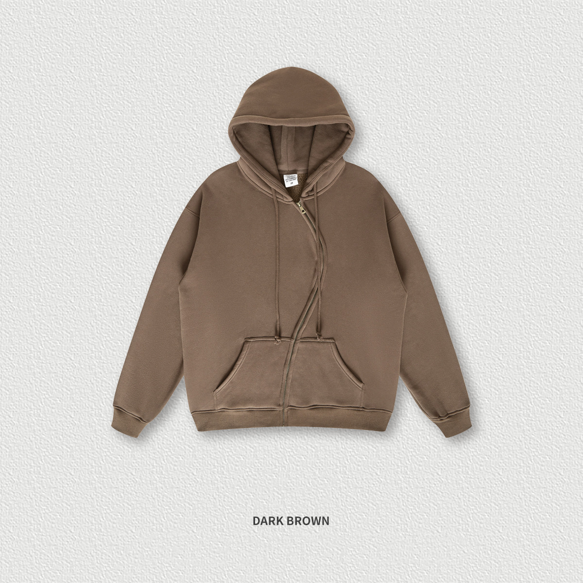 custom high quality heavyweight oversized streetwear fleece Men's Hoodies & Sweatshirts plain full zip up hoodie man unisex