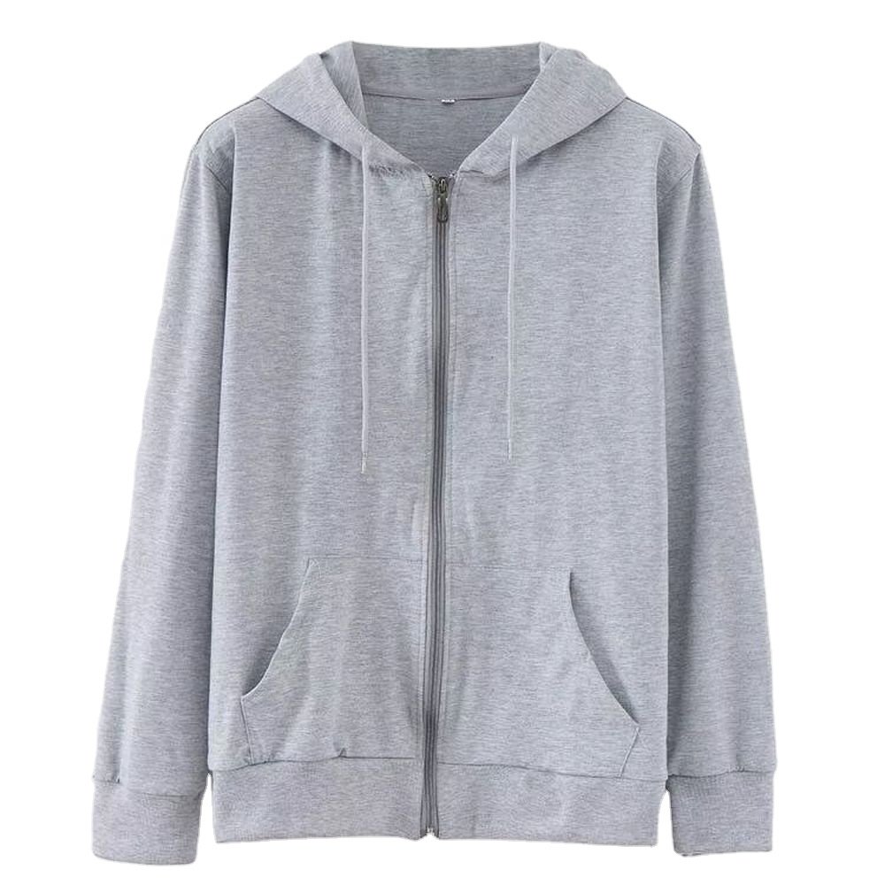 Dynamics Loose Zipper Oversized Blank Printed Sweatshirt Hoodie for Men Knitted Fabric Print Pattern Pullover