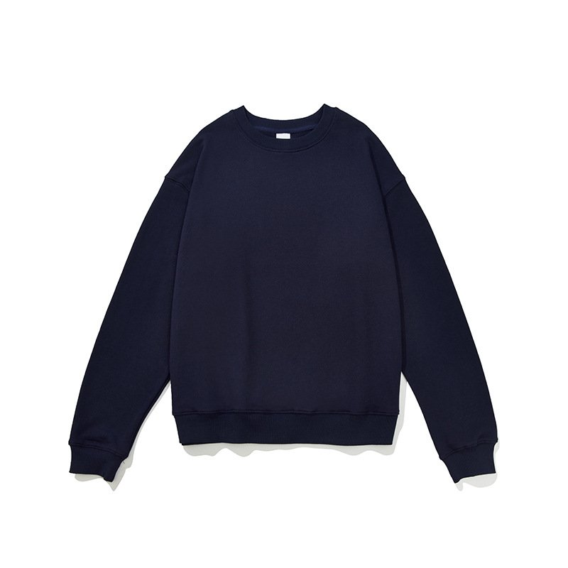 Long Sleeve Men's Hoodies and Sweatshirt 2024 Winter Brand Custom Heavy Crewneck Essentials Hoodie