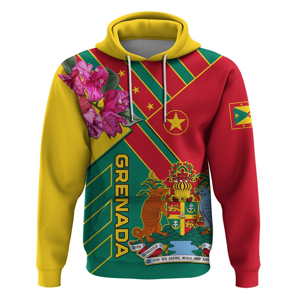 Customized Grenada Flag Men's Hoodies Grenadian Hooded Hoodie Pullover Hoodies Plus Size Sweatshirts Clothing Wholesale