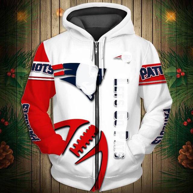 Wholesale American football team hoodie Men's zipper hoodie Men's football team hoodie