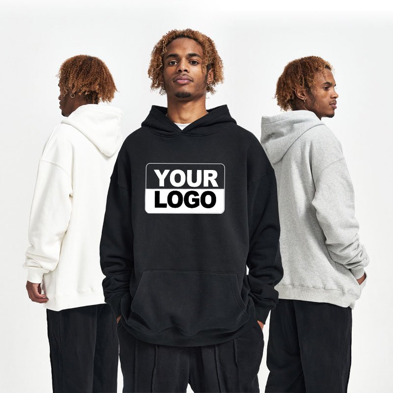 Best Popular Anti-pilling Confortable Hoodies for men Custom Screen Print Men's Plus Size Hoodies Embroidery Logo