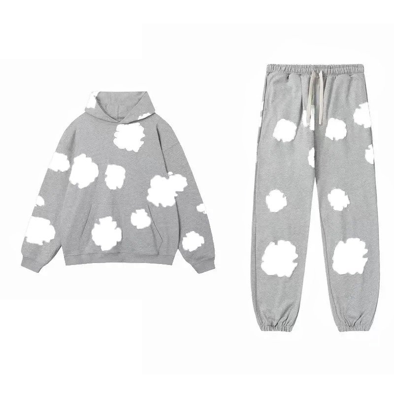 Designer Customized Logo OEM Printed Breathable Clothes Pure Cotton Foam Printed Sports Sweater Men's Hoodie