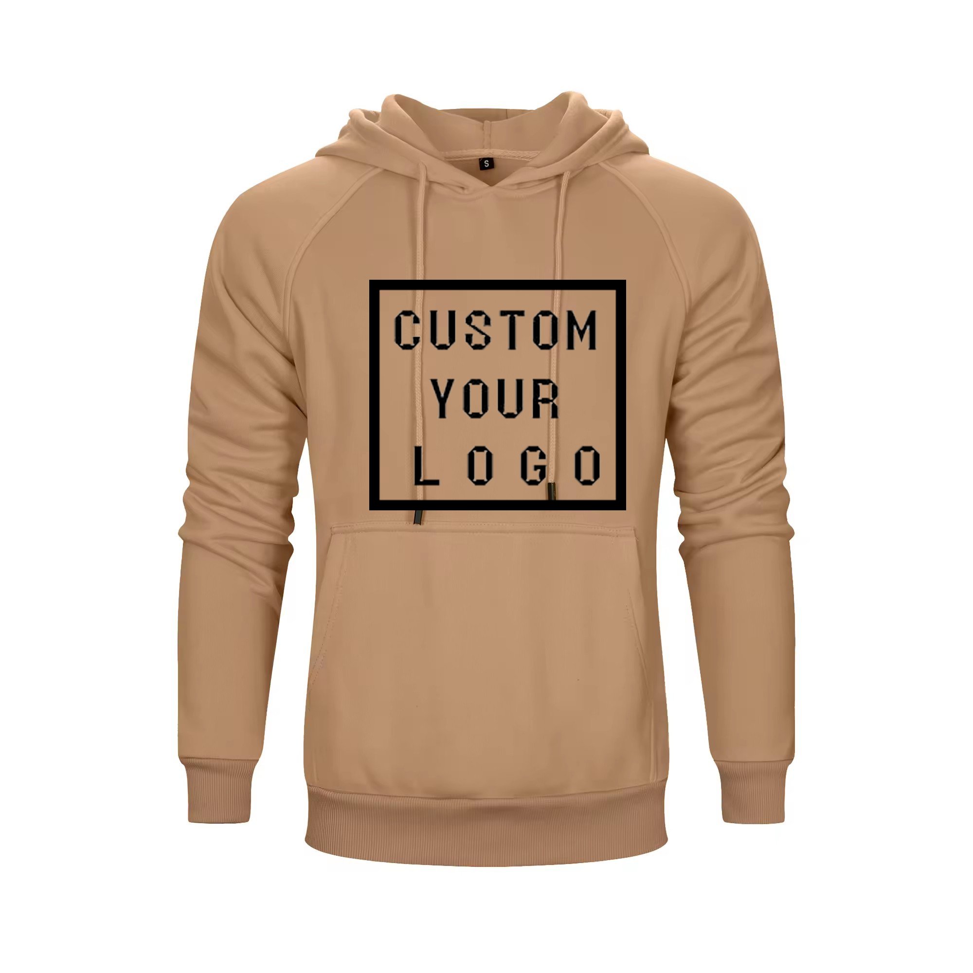 Wholesale blank hooded plus size men's pullover hoodie custom logo puff printed embroidery logo men's hoodies