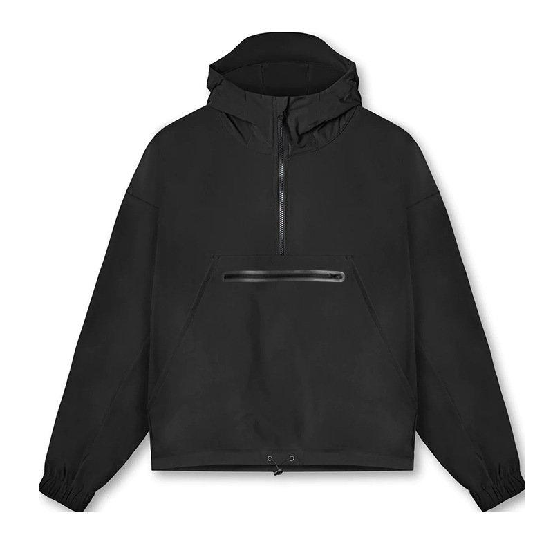 Wholesale New Design Plain Sport Hoodie Gym Nylon 100% Polyester Hoodie Zipper Jacket Men'S Hoodies Sweatshirts