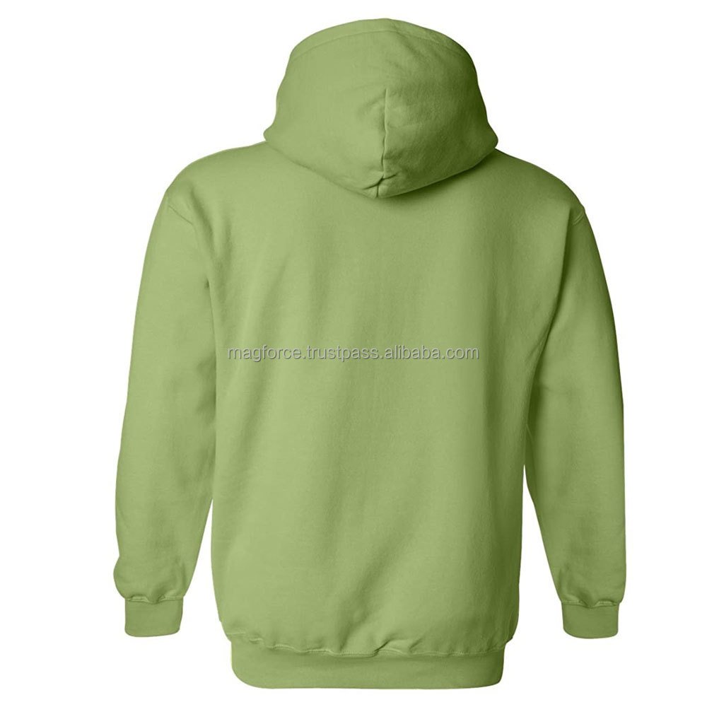Top Quality Men's Hoodies Sweatshirts Made Cotton Fleece Winter Adult Fleece Hoodie With Customized Size