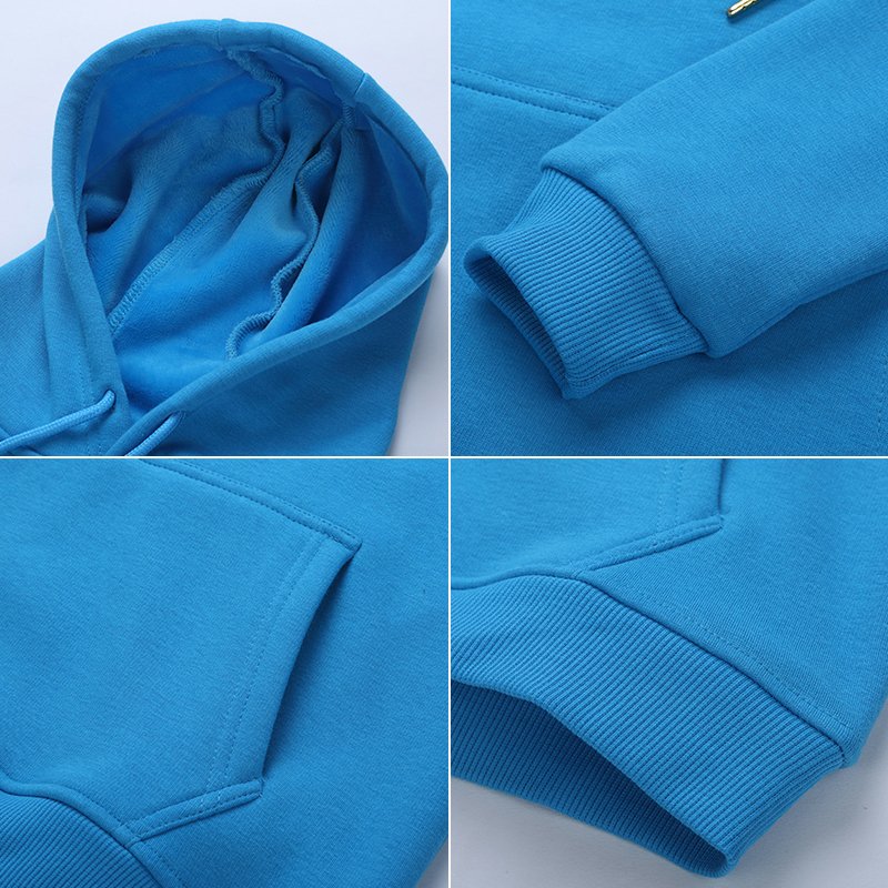 men's cotton blank thick heavy weight hoodies oversized custom print logo men's hoodies