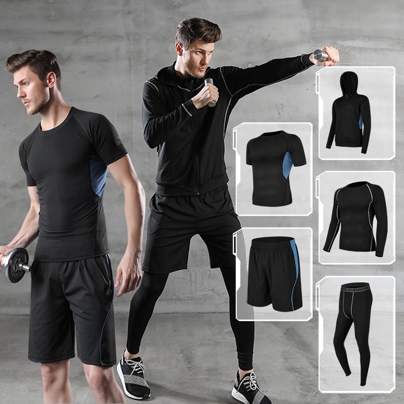 Leisure fashion 3 Piece Oversize Fitness Sweat Suits Men'S Hoodies Gym Fitness Sets Men