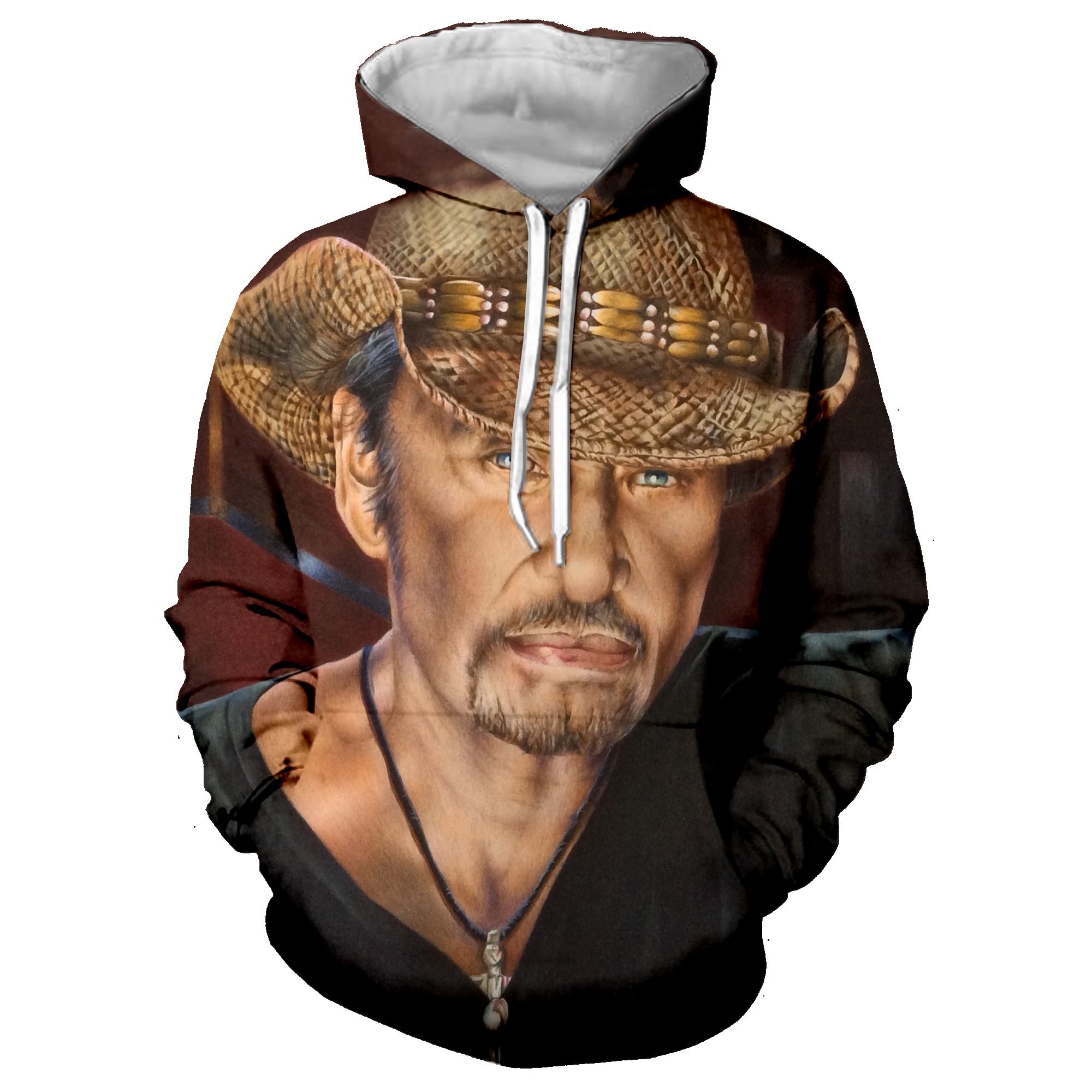 Rock Singer Johnny Hallyday 3D Printed Hoodie Sweatshirts Men Hip Hop Fashion Casual Funny Pullover Unisex Streetwear Hoodies