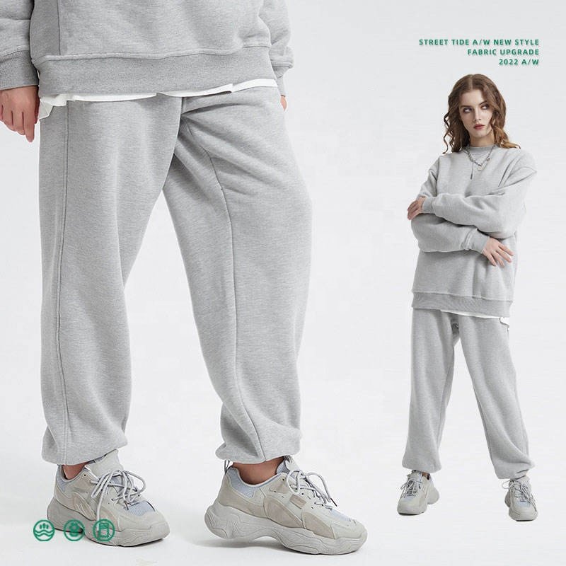 New polar fleece hipster brand with fleece sports sweatpants warm casual thick autumn and winter pants for men