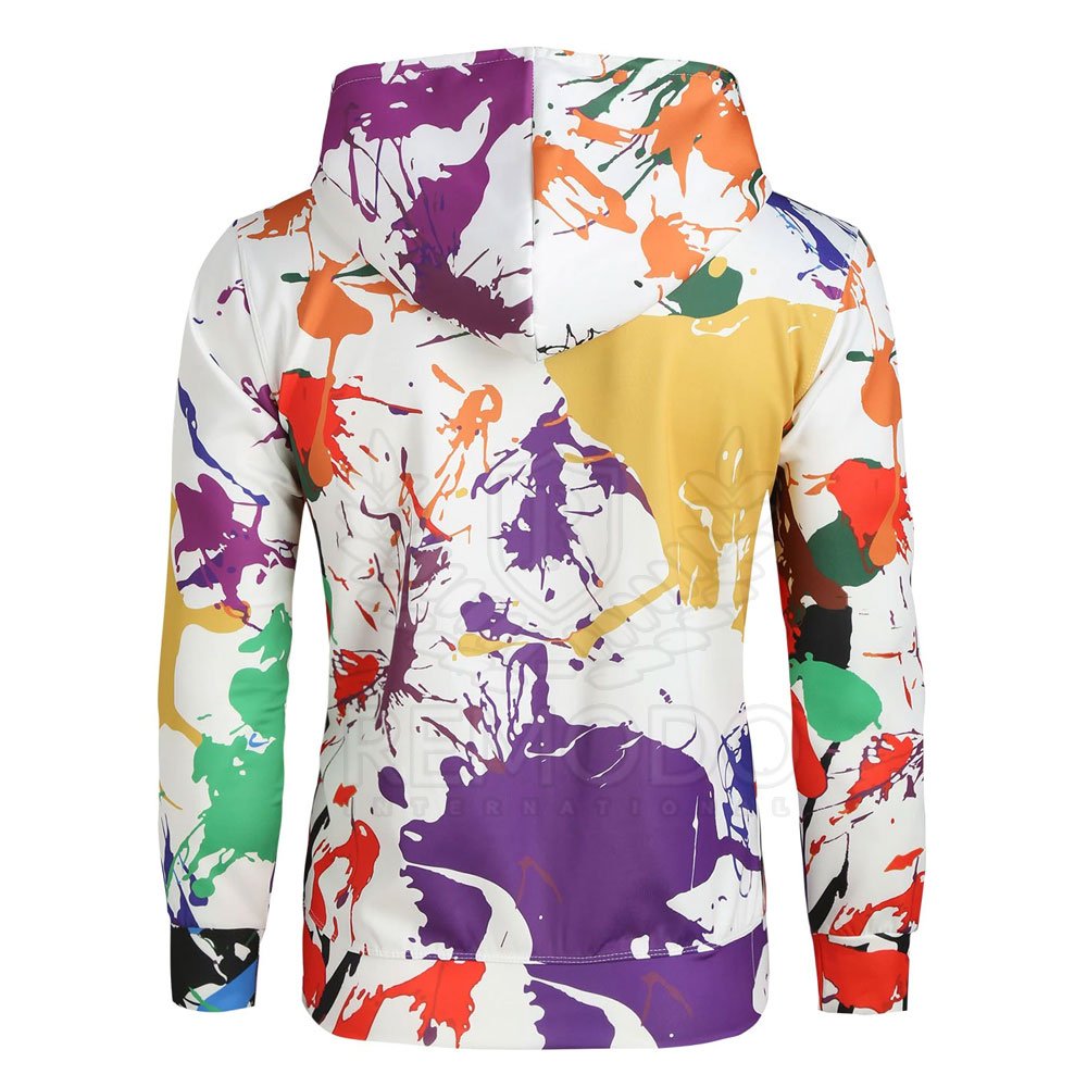 All Colors Slim Fit sublimation Hoodies Long Sleeve Plus Size Pullover Men's Hoodies