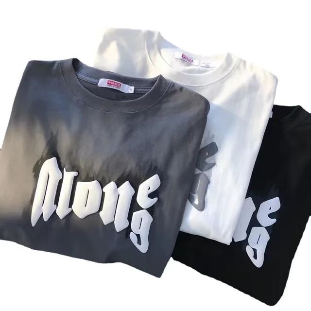 2024 New Streetwear Custom Printed Men's Hoodie Heavy Weigh Pullover Blank Casual Double Layered Hoodies Kanye Style
