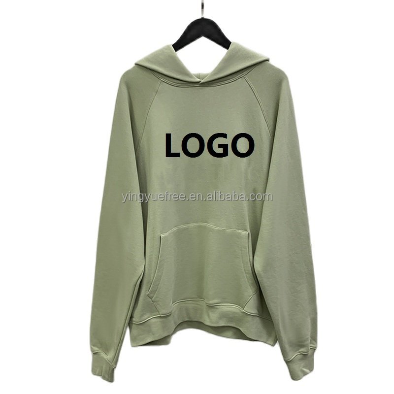 Cotton Printed Customized Hoodie High Quality Printing Custom Logo Sweatshirts Men 260G Oversized Plus Size Men's Hoodies