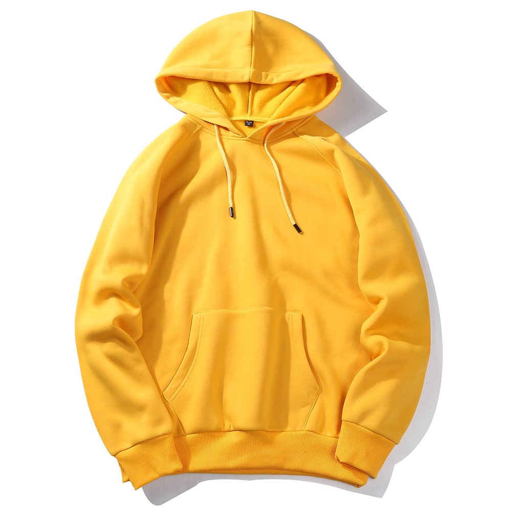 High Quality US Size DIY Custom Printed Logo Pullover Man 100% Polyester Solid Color Men's Sweatshirt Hoodie for Men