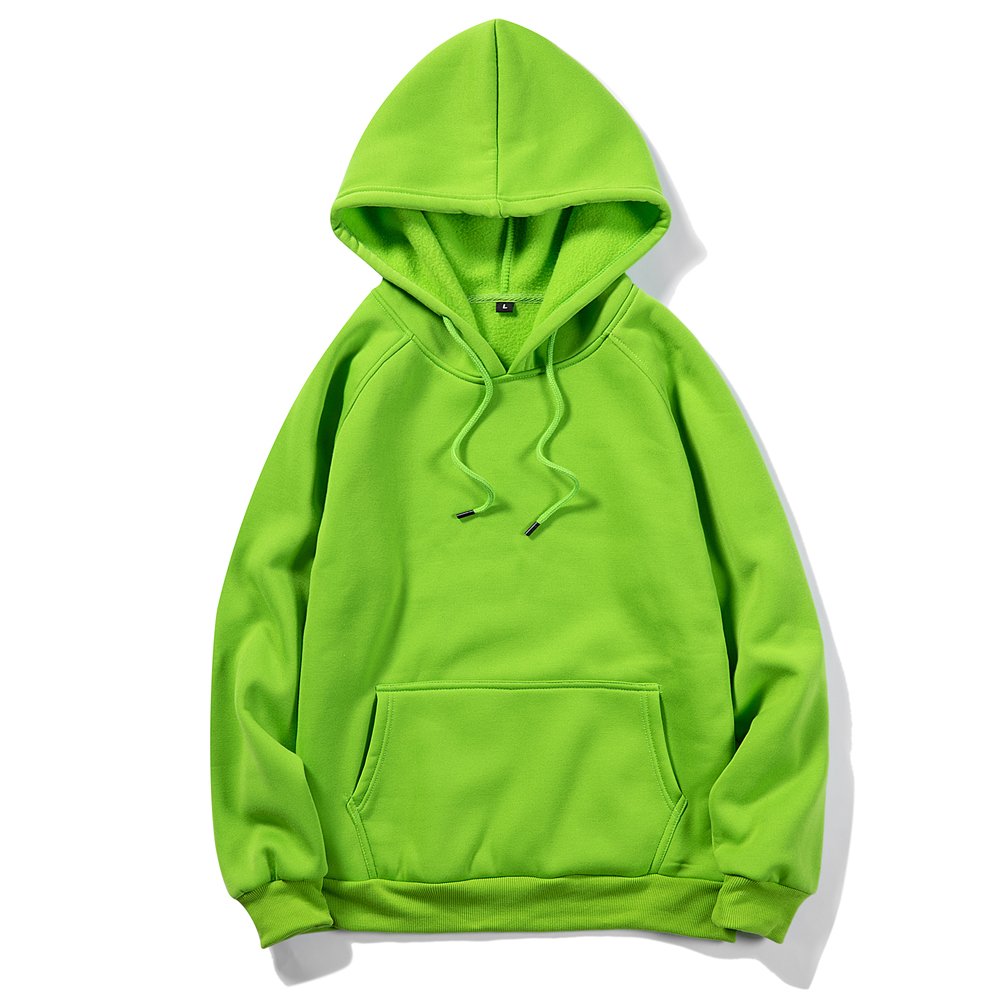 High Quality US Size DIY Custom Printed Logo Pullover Man 100% Polyester Solid Color Men's Sweatshirt Hoodie for Men