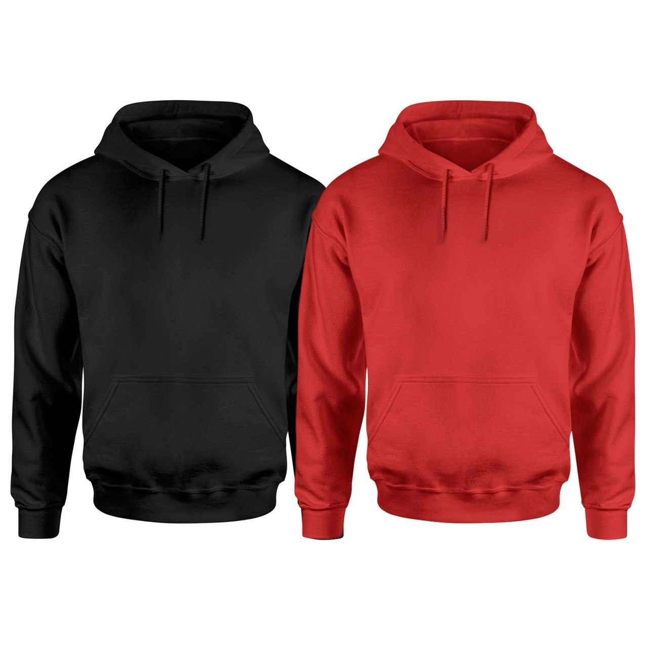 Men's Winter Hoodies Slim Fit Hooded Sweatshirt Outwear Warm Coat Jacket Plain Zip Up Casual Coat Tops Black Gray