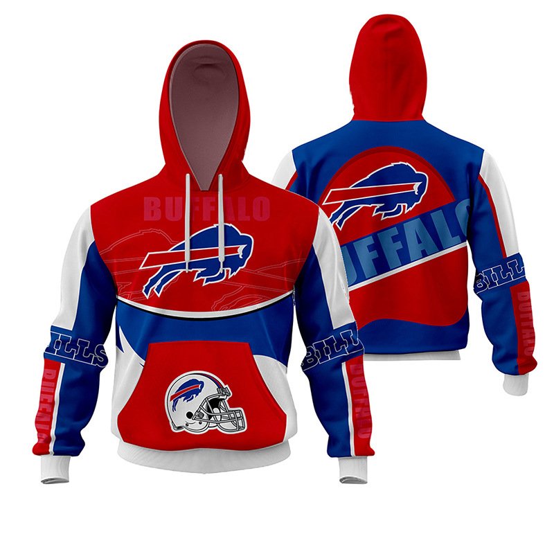 2024 Factory Sale New Style American Football Team Hoodies Pullover 3D Digital Printed Men's Hoodies