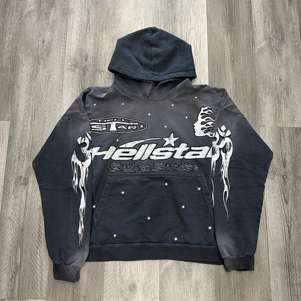 NFC scan Hells 1:1 Silk screen printing Hoodie Men's & Women's Plus Size Oversize Jacket for Autumn Lined Clothing Design NFC
