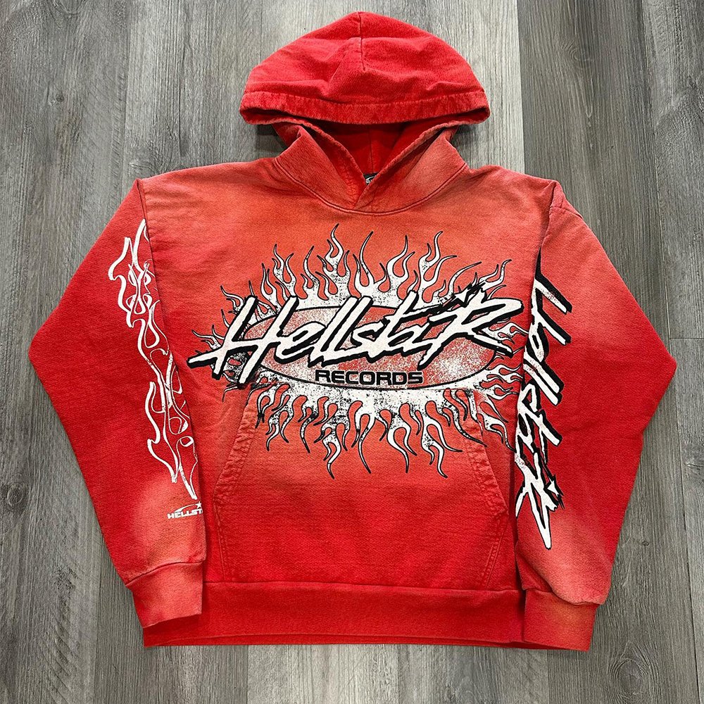 NFC scan Hells 1:1 Silk screen printing Hoodie Men's & Women's Plus Size Oversize Jacket for Autumn Lined Clothing Design NFC