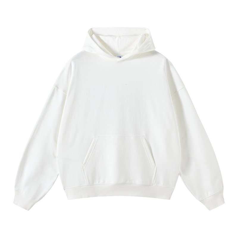 2024 Winter New FOG Double Thread 400 GSM French Terry 100% Cotton Heavyweight Hooded Trendy Men's Hoodies