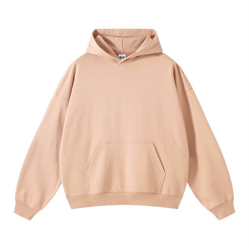 2024 Winter New FOG Double Thread 400 GSM French Terry 100% Cotton Heavyweight Hooded Trendy Men's Hoodies
