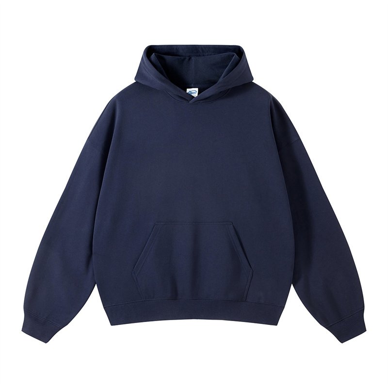 2024 Winter New FOG Double Thread 400 GSM French Terry 100% Cotton Heavyweight Hooded Trendy Men's Hoodies