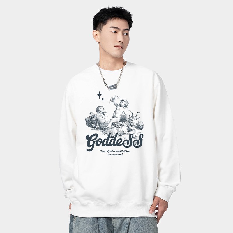 Hot Sale Heavy Weight Foam Printing Custom Logo Unisex Men's Hoodies & Sweatshirts