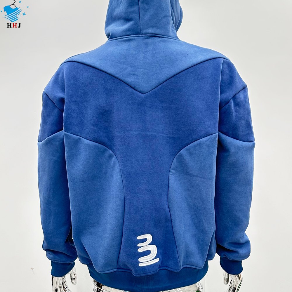 Custom Embroidery Boxy Fit Dropped Shoulder Oversize Heavyweight High Quality Men's Hoodies Sweatshirts Unisex Blank Hoodies Men