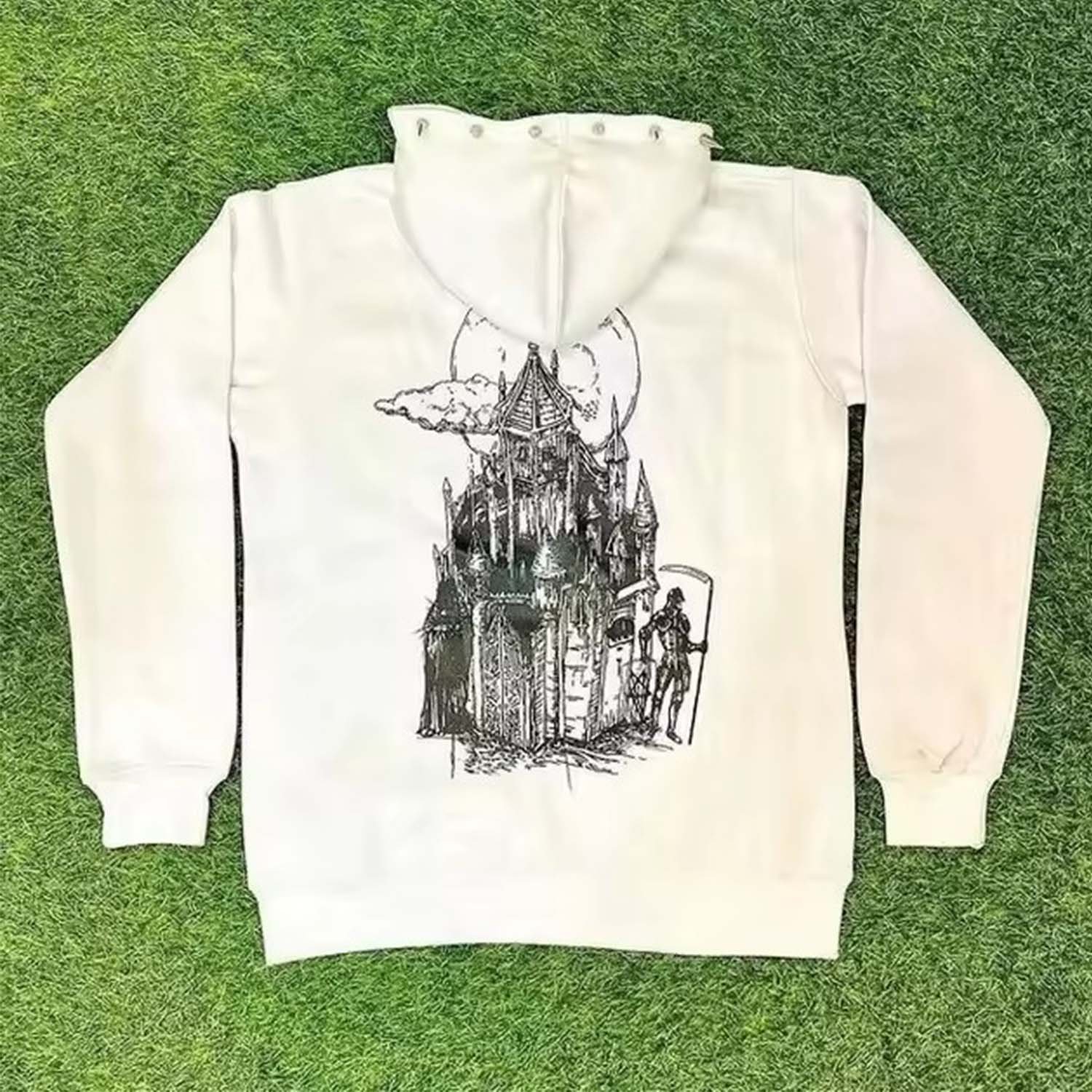 OEM wholesale Factory Direct premium quality Custom Print Hoodie for men dropshoulder street wear zipper men's hoodie