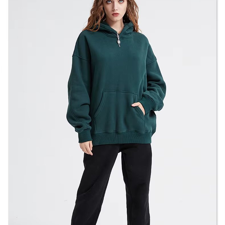 Fashion Brand Sweater Men's Thick Hooded Fashion Brand Men's Hoodies