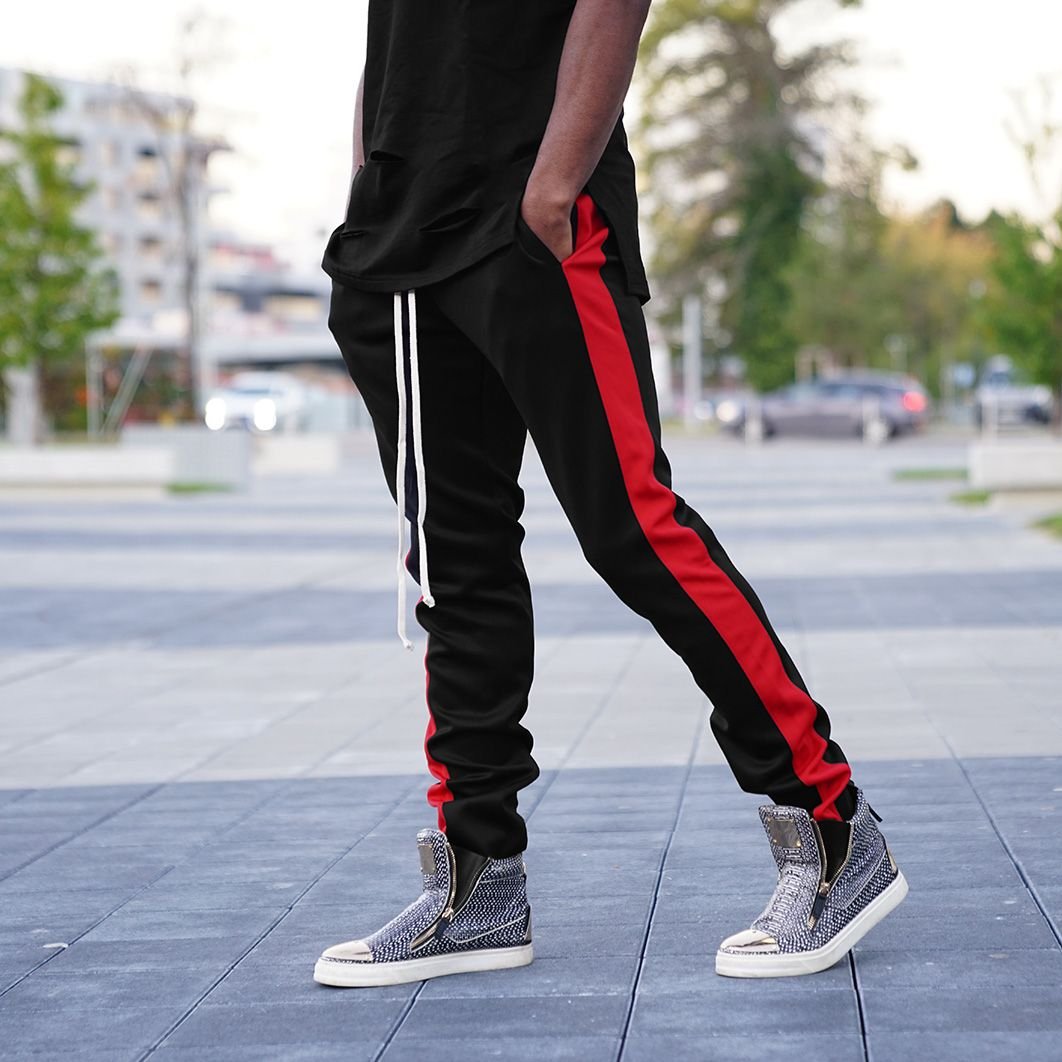 Summer Thin Casual Trousers Men's Pants Wholesale Elastic Waist Breathable Sports Trousers Plus Joggers Custom Logo Men Fleece