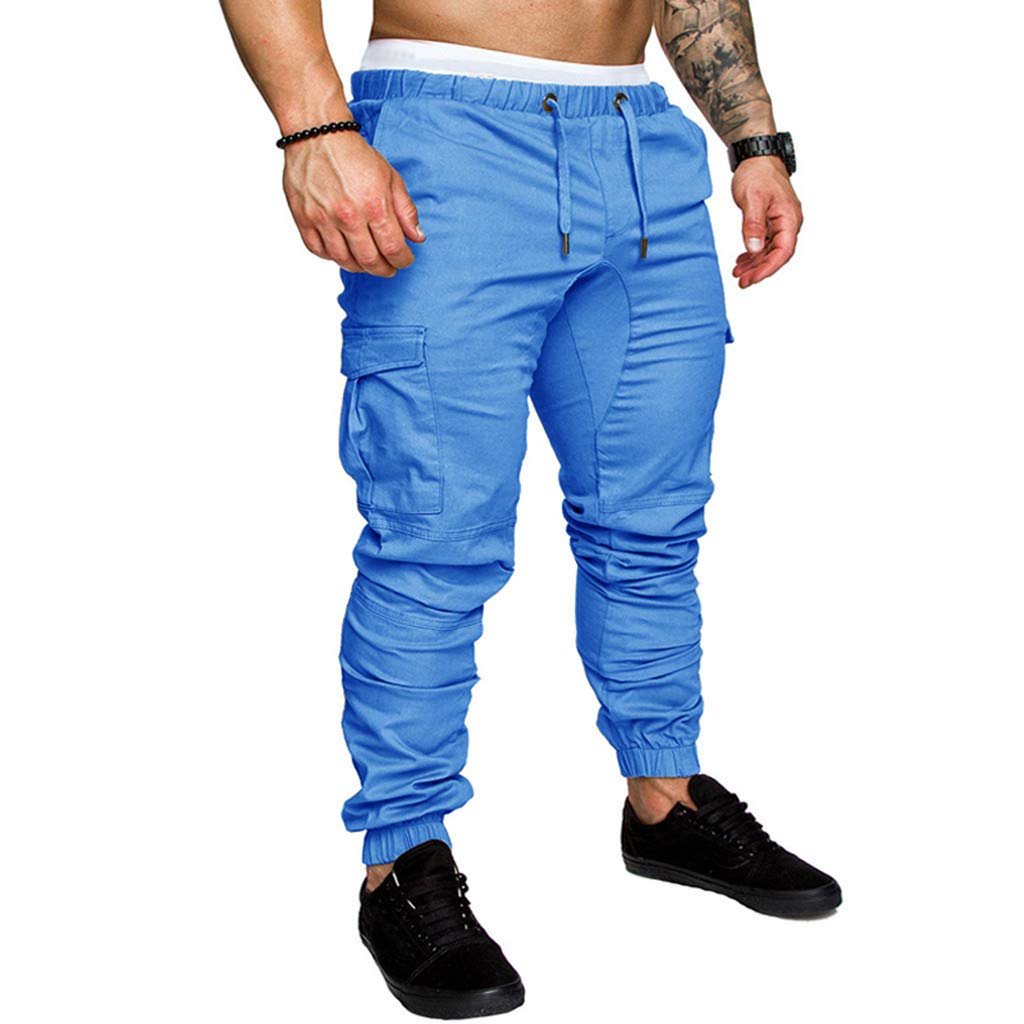 Summer Thin Casual Trousers Men's Pants Wholesale Elastic Waist Breathable Sports Trousers Plus Joggers Custom Logo Men Fleece